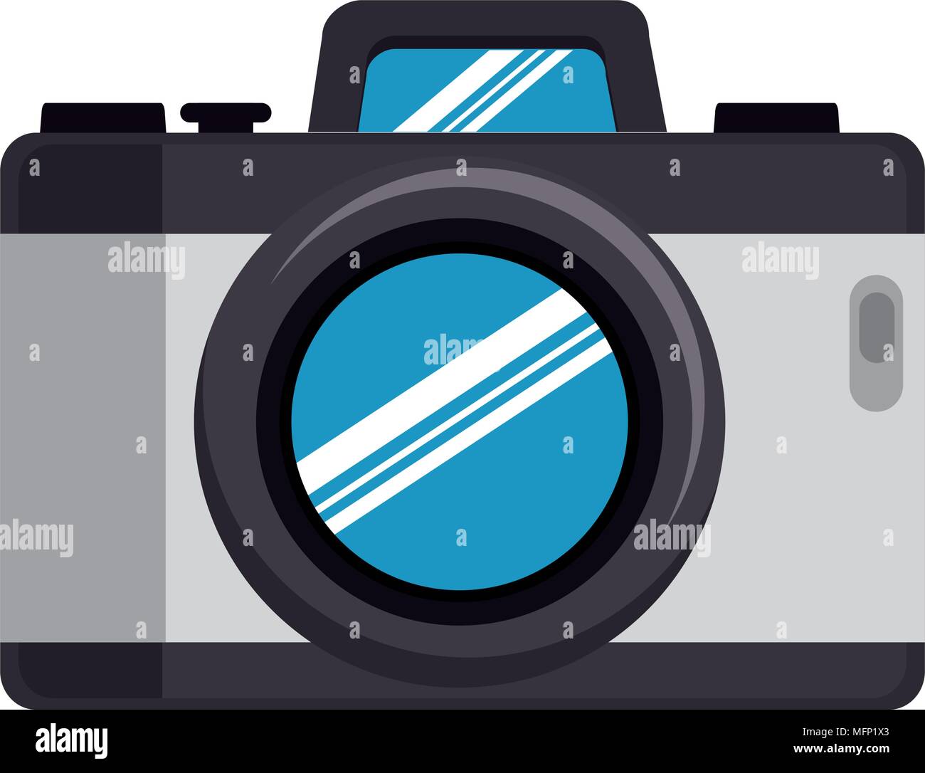 camera photographic isolated icon vector illustration design Stock ...