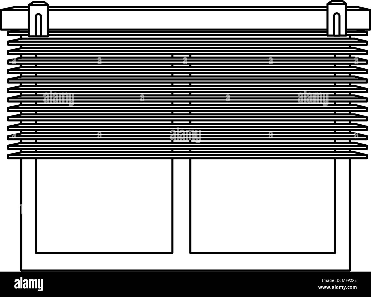 Stripes interior vector vectors Black and White Stock Photos & Images ...