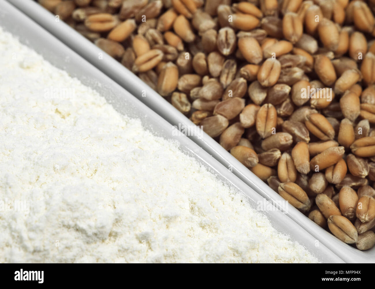 Wheat Flour and Seeds Stock Photo Alamy