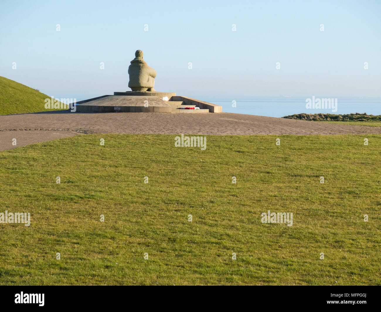 Battle of Britain Memorial Capel-le-Ferne near Folkestone Stock Photo