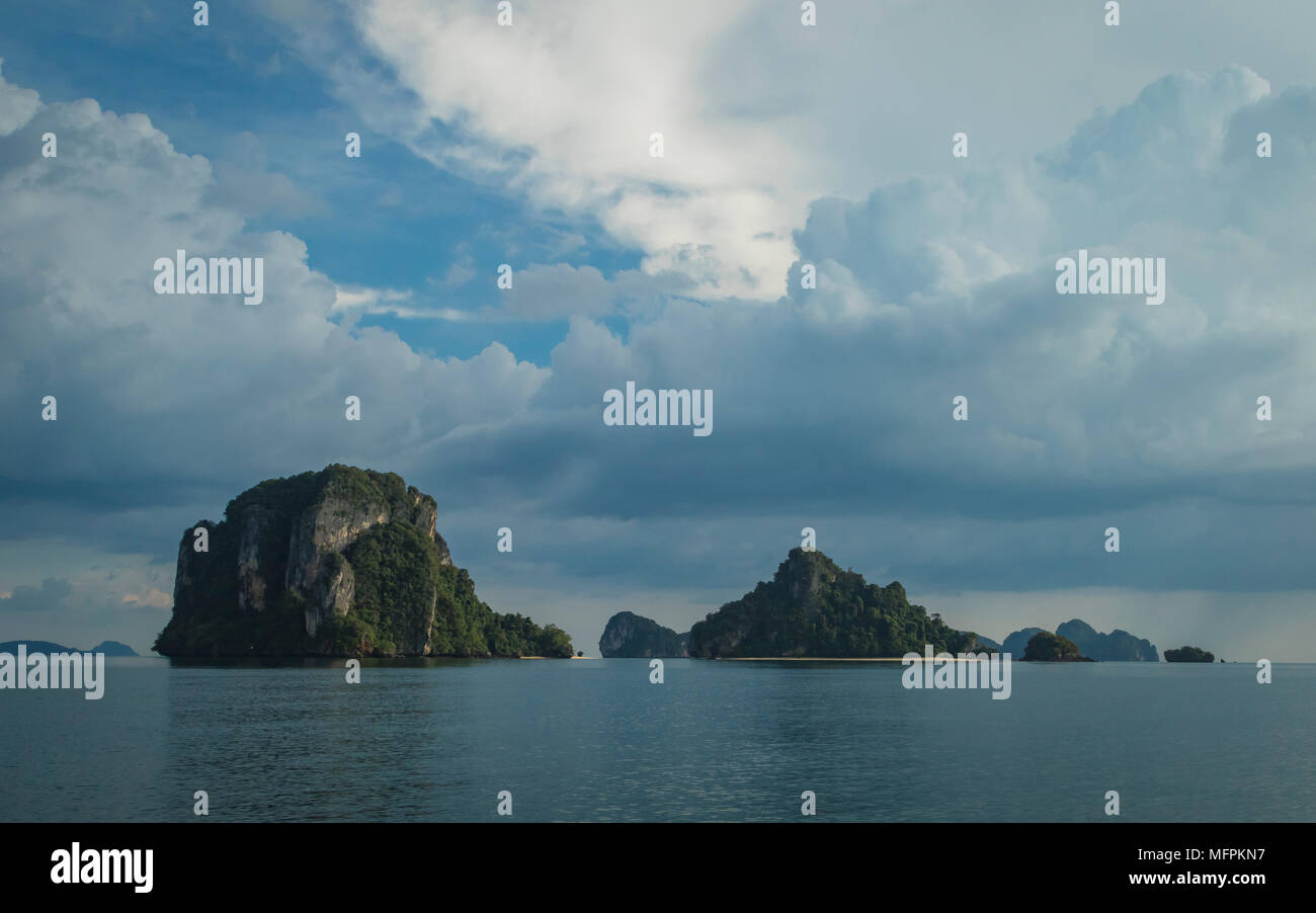 Tall islands in Thailand Stock Photo Alamy