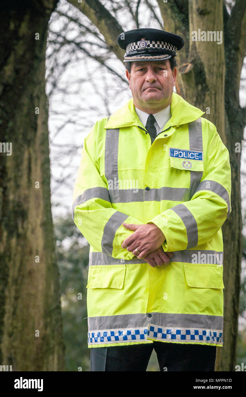 Assistant Chief Constable Nigel Yeo, of Sussex Police, pictured at the force Headquarters in Lewes, East Sussex. Stock Photo