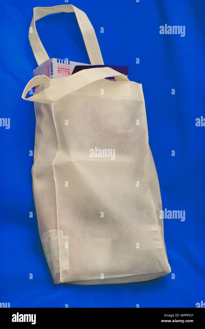 Reusable fairtrade cotton environmentally friendly shopping carrier bag