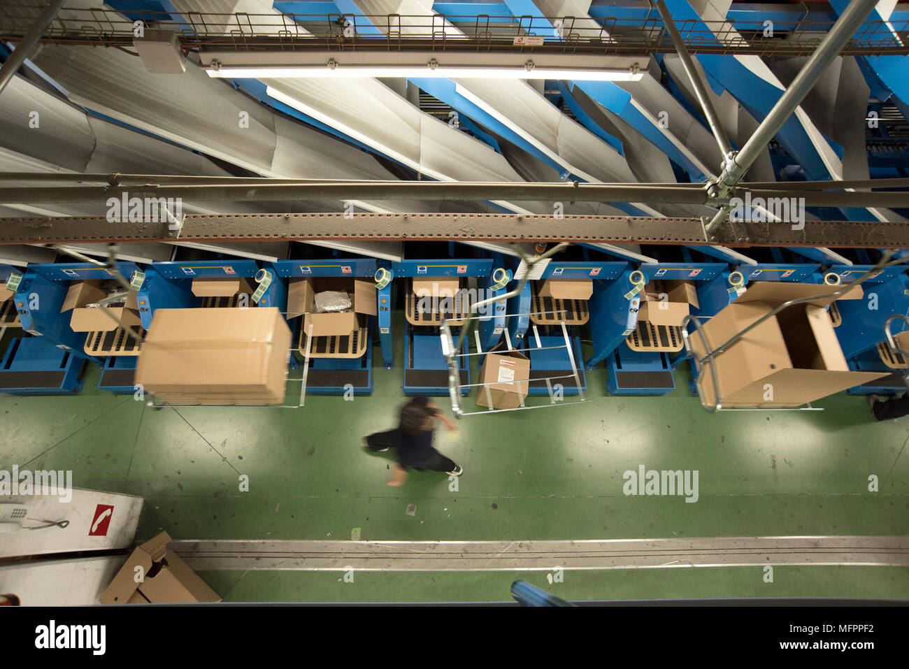 Inditex Factory in Arteixo,Spain Stock Photo