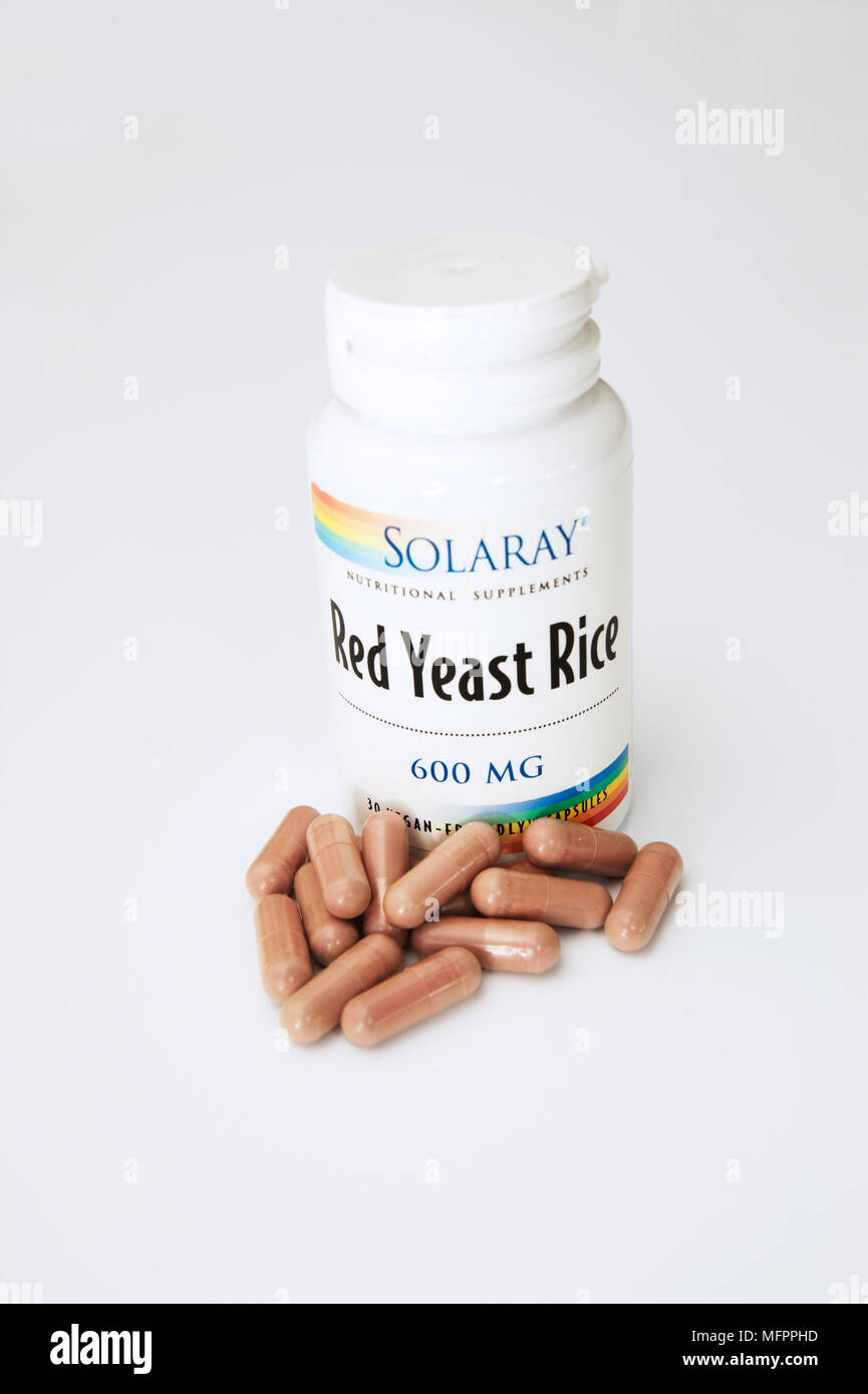 Red yeast rice tablets a natural remedy to help reduce cholesterol