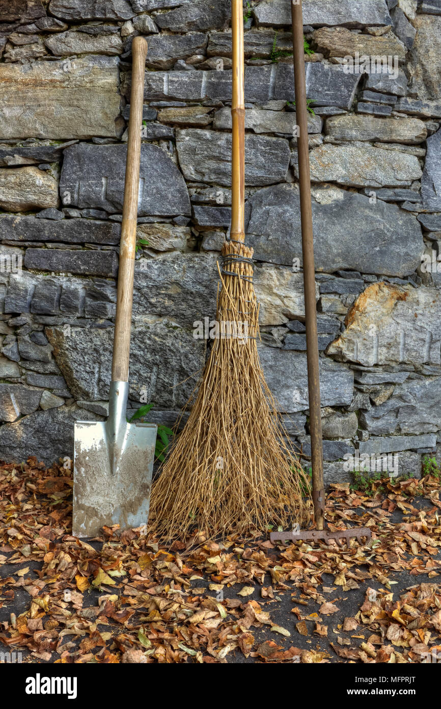 Spades and brooms hires stock photography and images Alamy