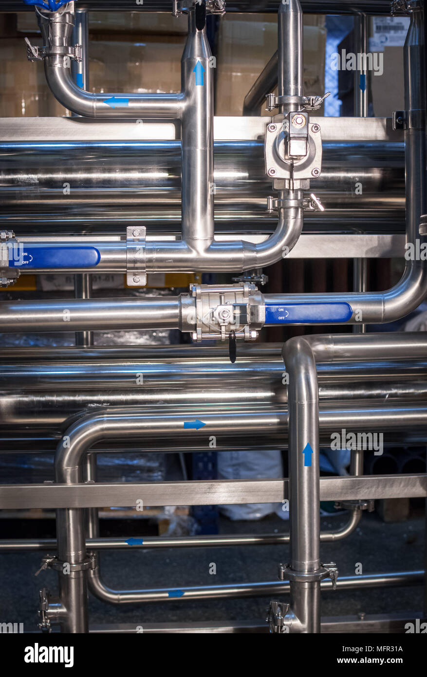 Pharmaceutical technology equipment facility for water preparation