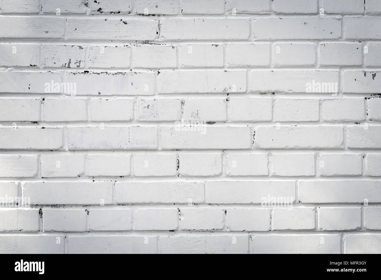 Background texture of a old white brick wall Stock Photo - Alamy