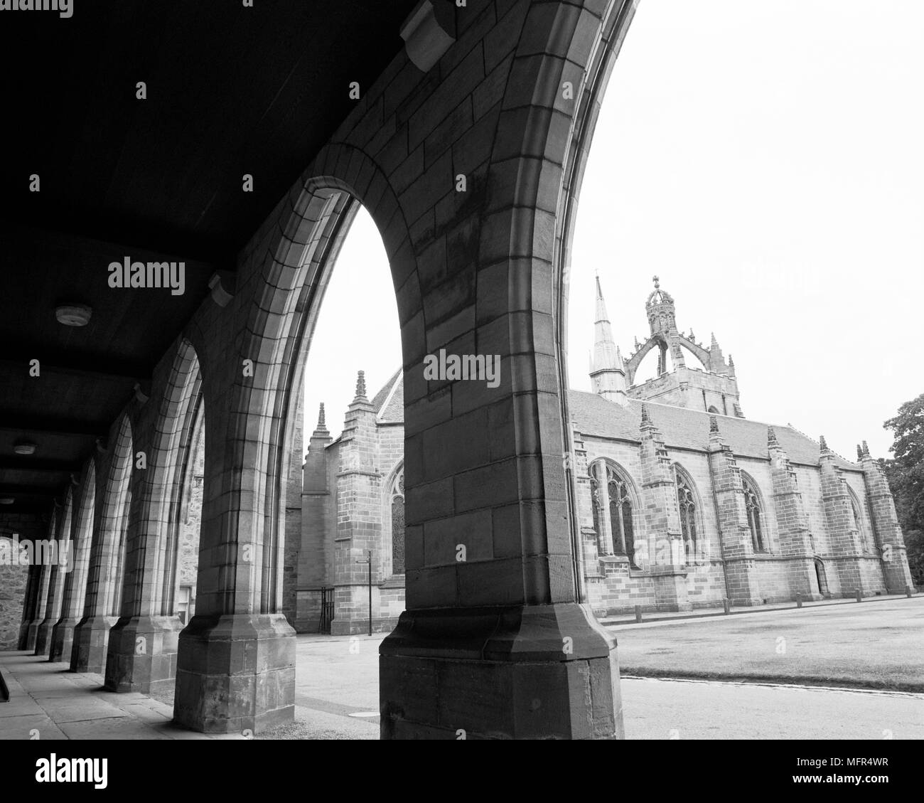 King's college at University of Aberdeen, Aberdeen, Scotland. Stock Photo