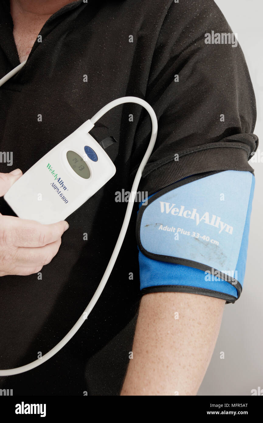 Do you wear a 24 hour blood pressure monitor in bed?