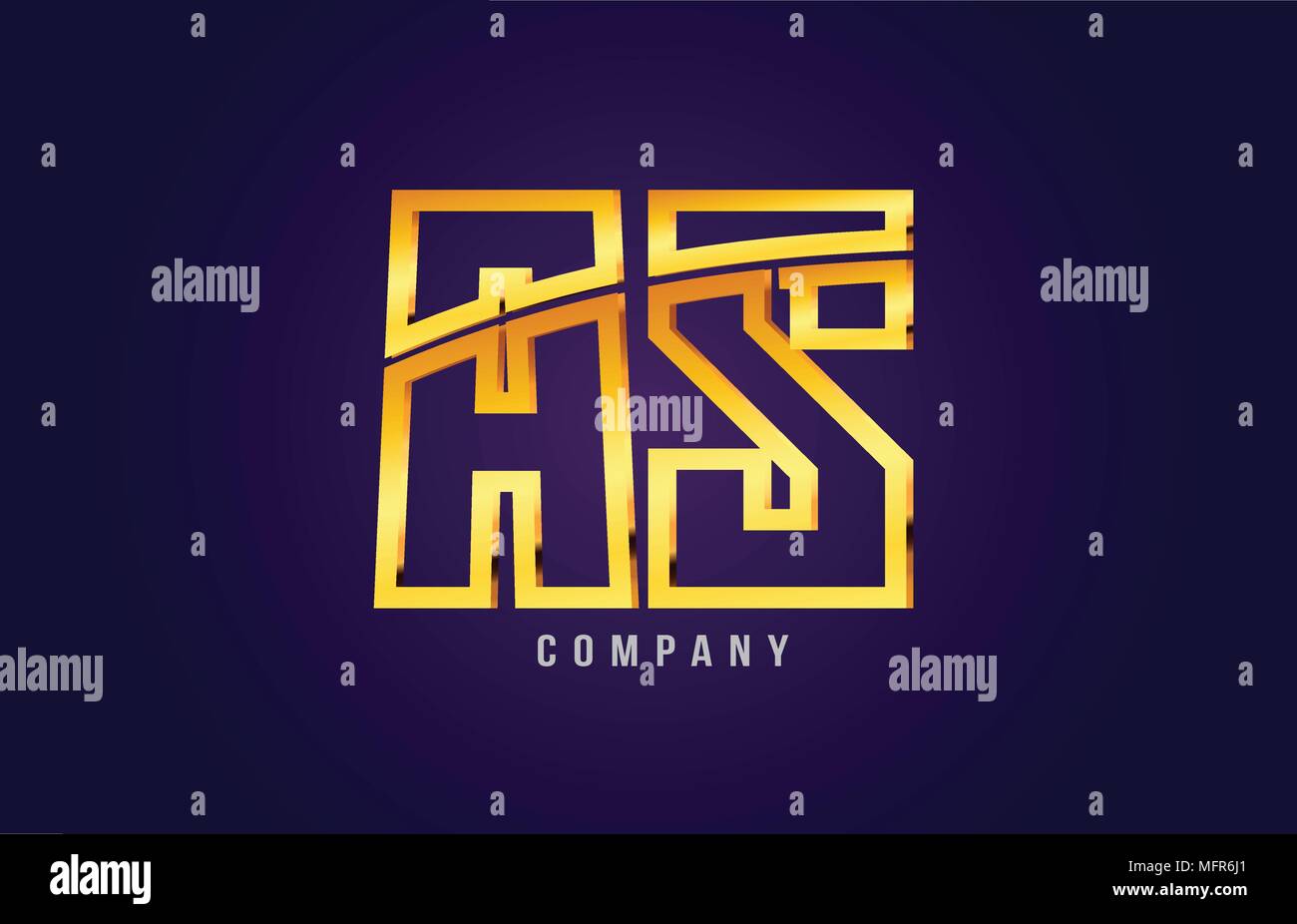 gold golden alphabet letter as a s logo combination design suitable for ...