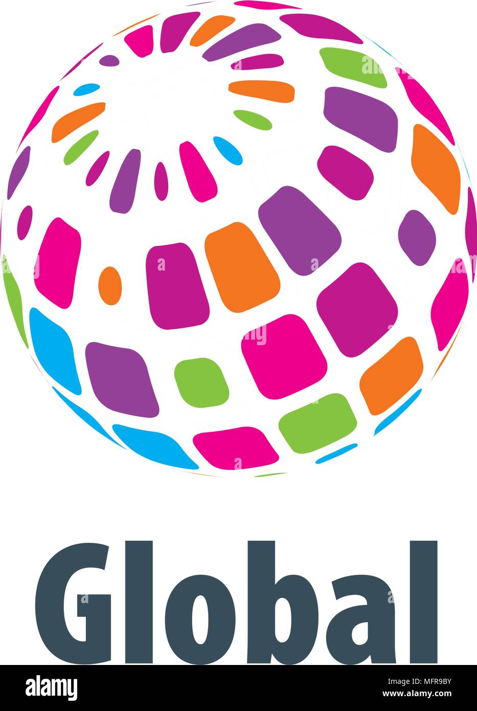 vector logo globe Stock Vector Image & Art - Alamy