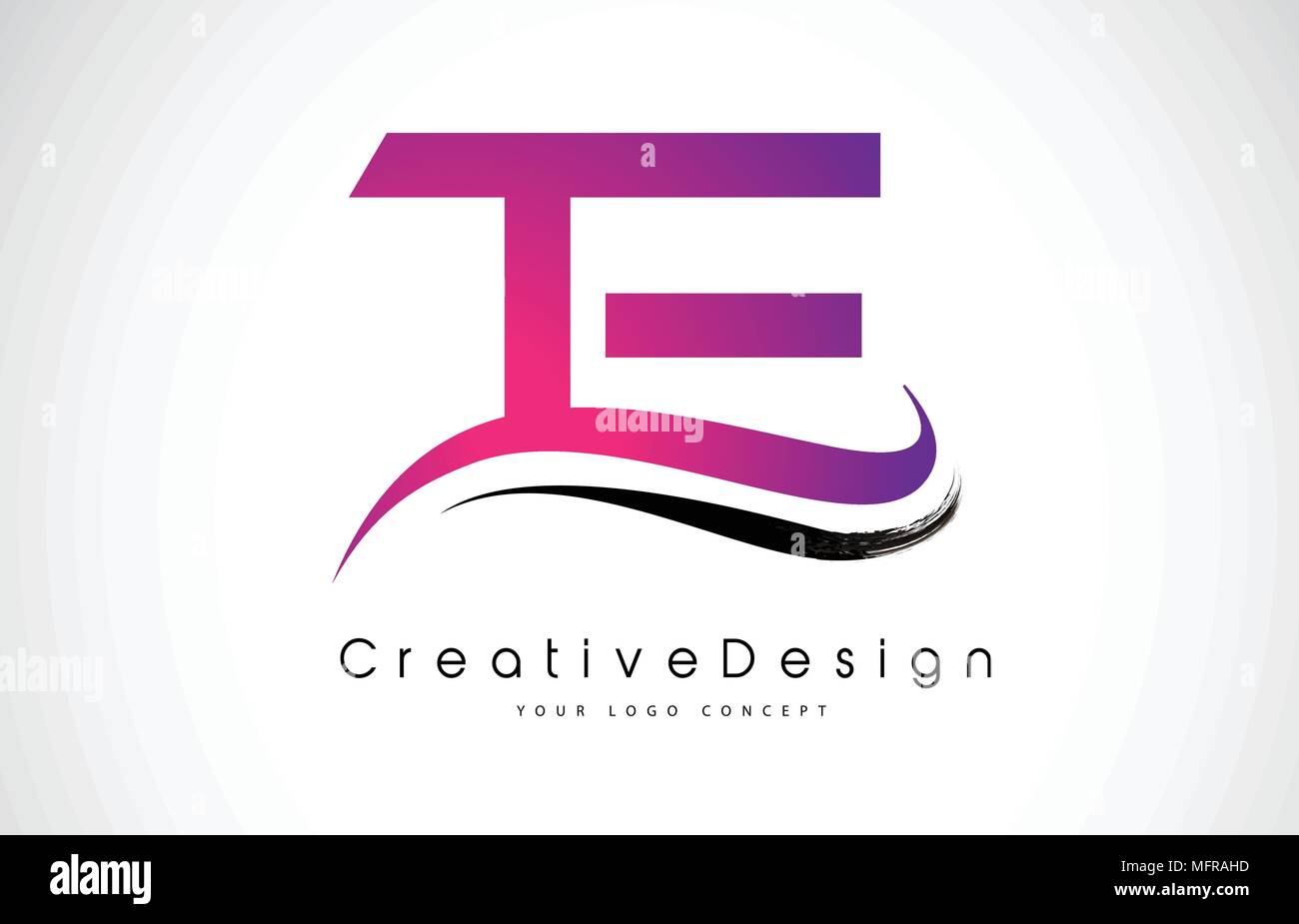 TE T E Letter Logo Design in Black Colors. Creative Modern Letters ...