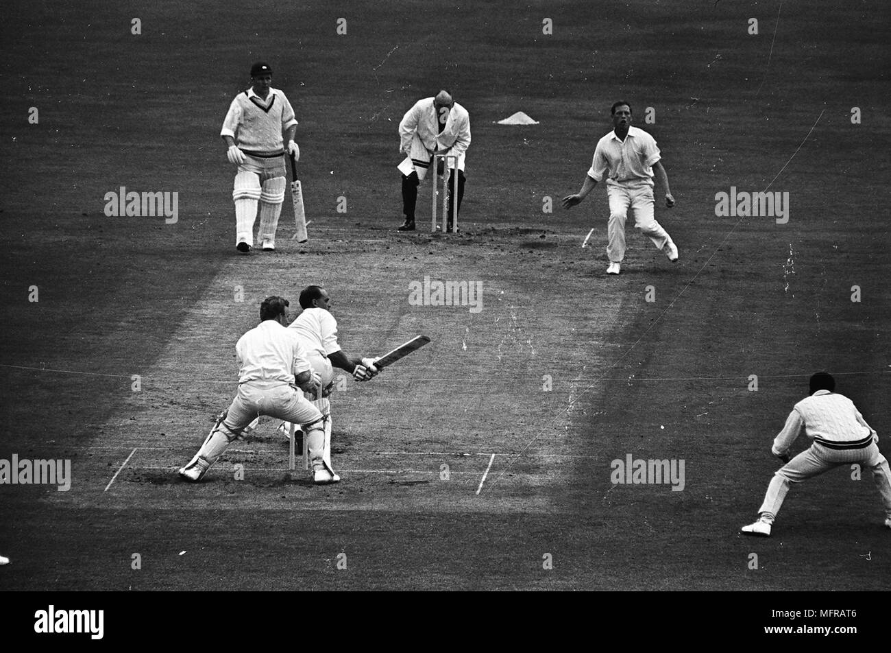Yorkshire v Worcestershire May 1965 Stock Photo Alamy
