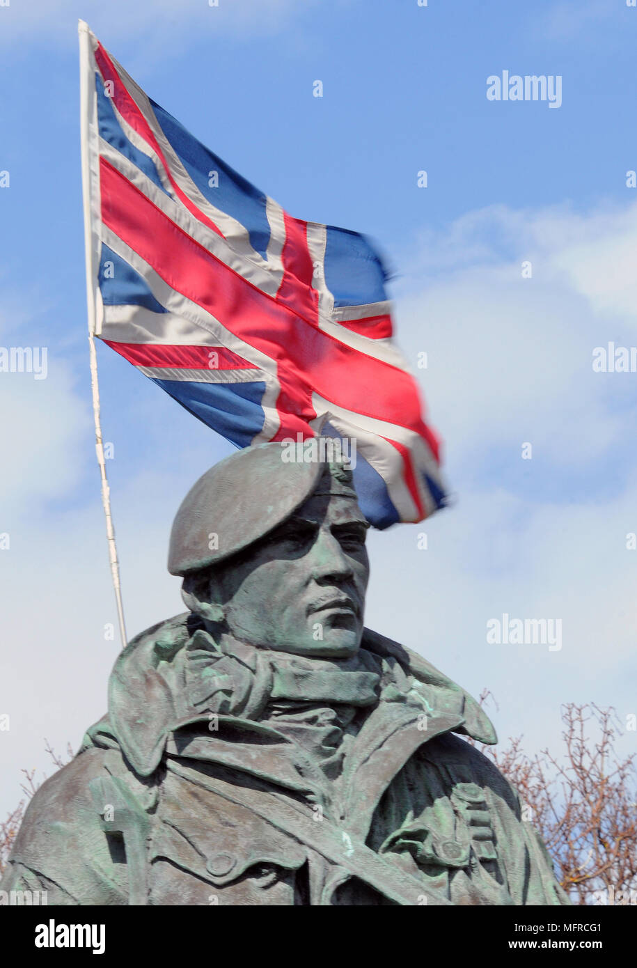 Yomper statue royal marines museum hires stock photography and images