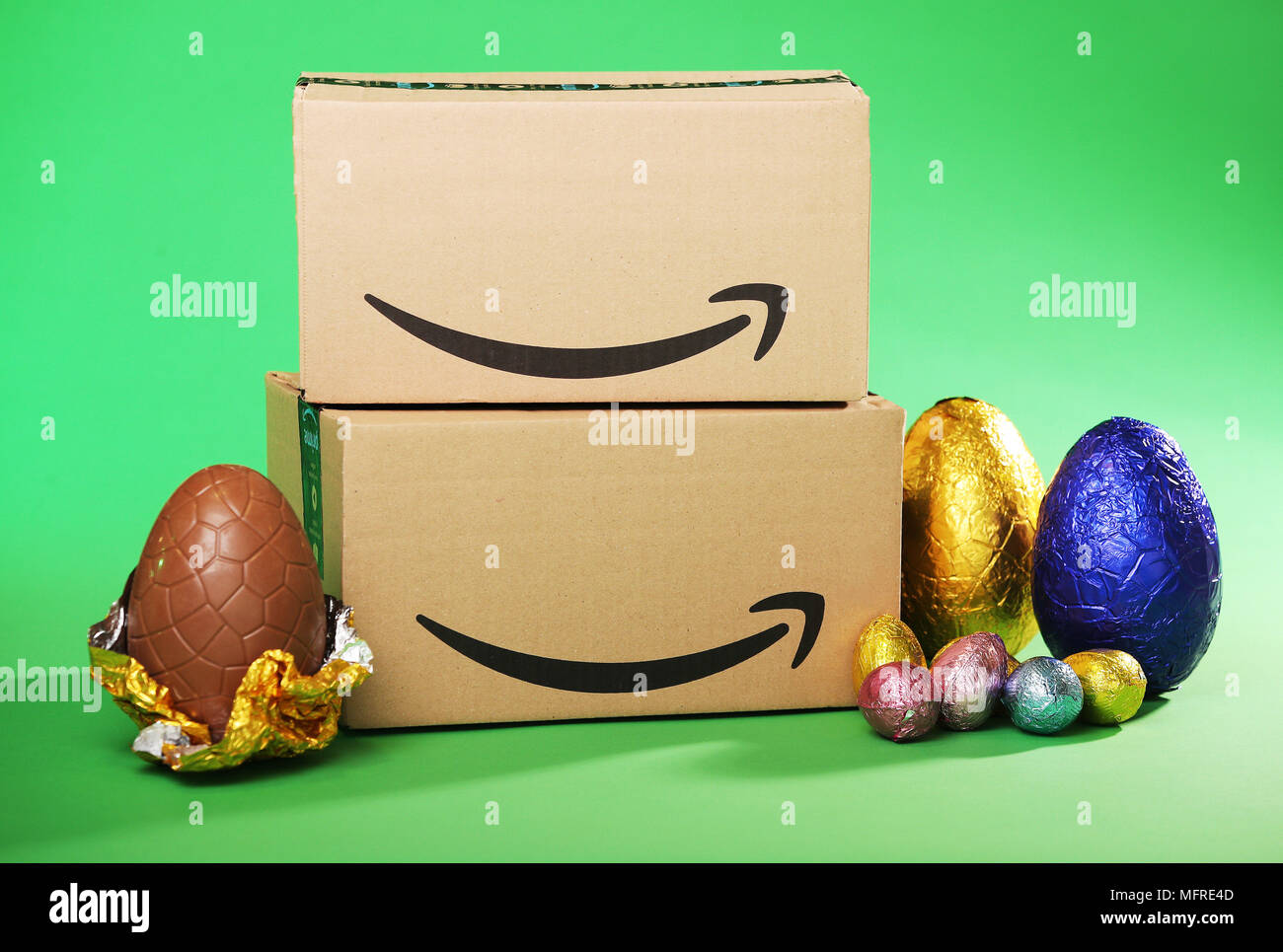 The Amazon.co.uk Early Easter Sale will run until 23:59 on Monday 26th March, throughout the sale new ‘Deals of the Day’ have been available every 24 hours throughout the period including everything from the latest consumer electronics and Amazon devices to must-have Easter eggs, toys, games, fashion, beauty, home items and more. Britannia is out on DVD/Blu-ray from Monday 26th March 2018  Where: United Kingdom When: 21 Mar 2018 Credit: Joe Pepler/PinPep/Amazon.co.uk/WENN.com Stock Photo