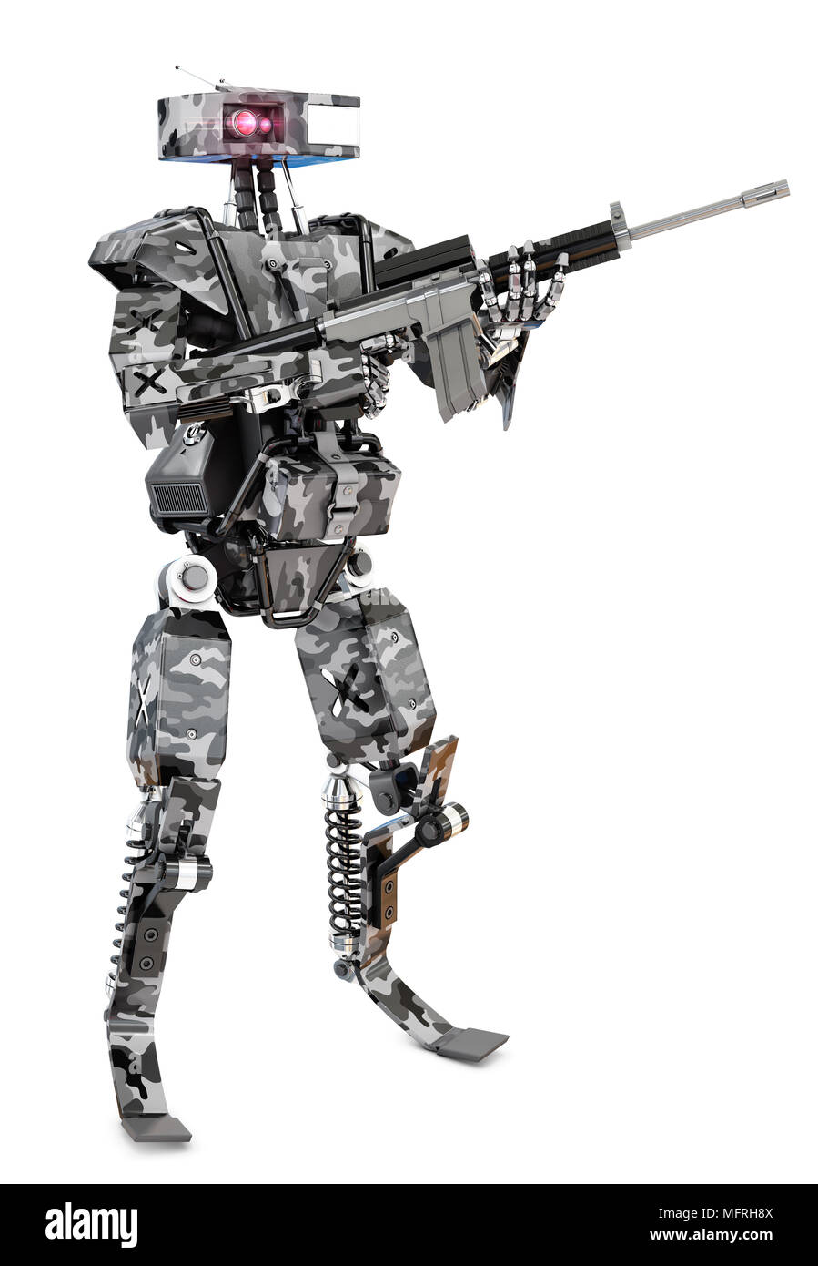 real robot soldier