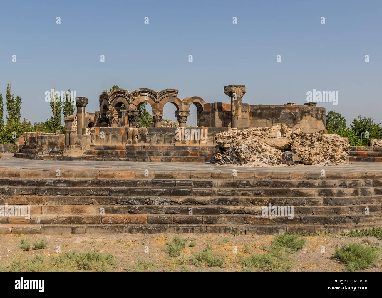 Yerevan, Armenia - squeezed between Russia, Georgia & Turkey, Armenia is a wonderful mix of soviet heritage, millenary history and orthodox landmarks Stock Photo