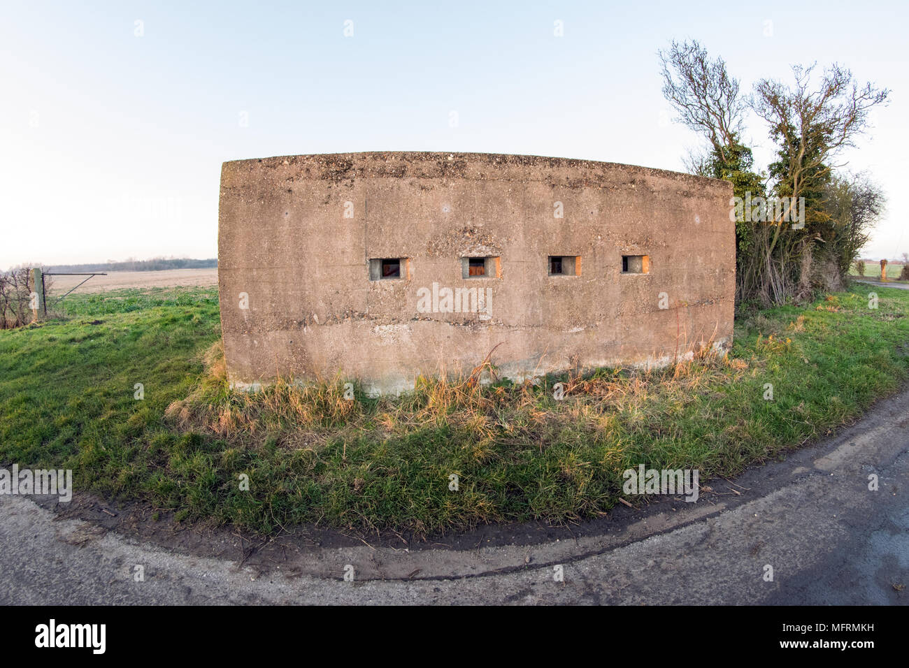 Britain's Most Boring Listed Building World War Two "Pill Box" near