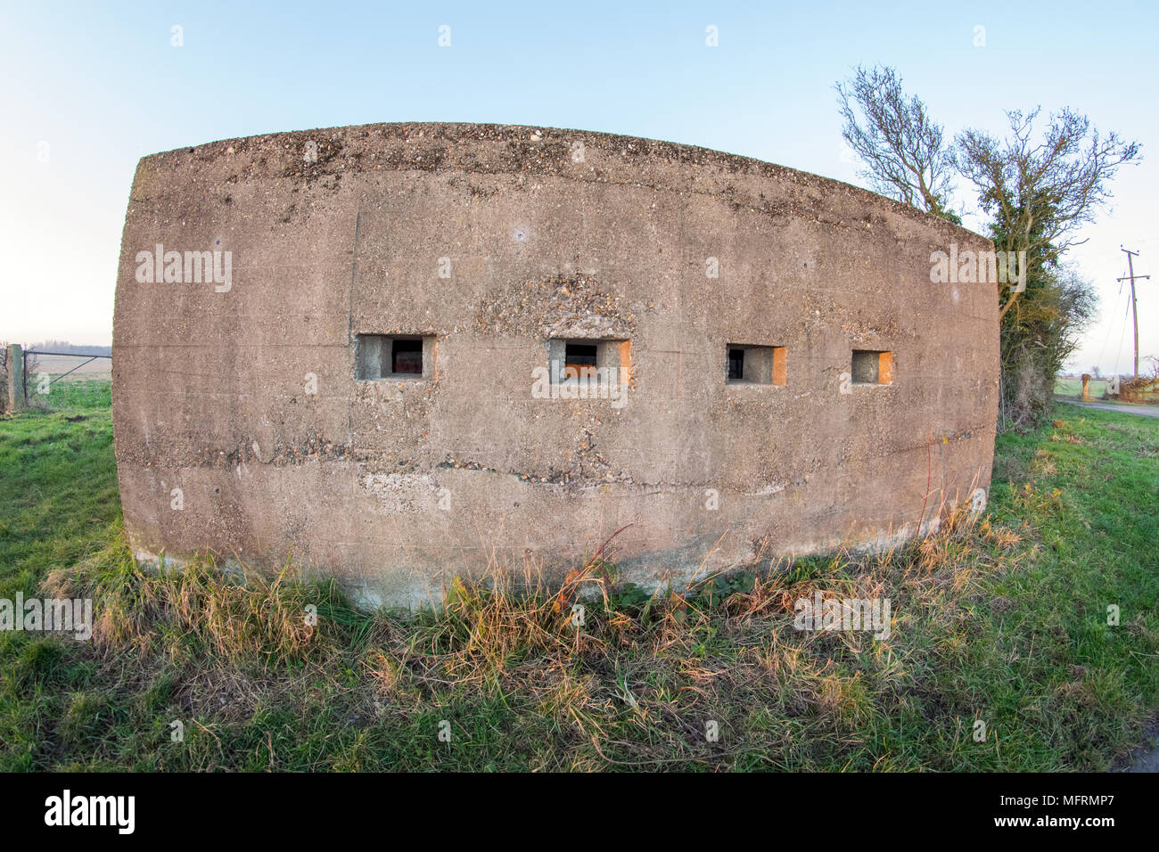 Britain's Most Boring Listed Building World War Two "Pill Box" near