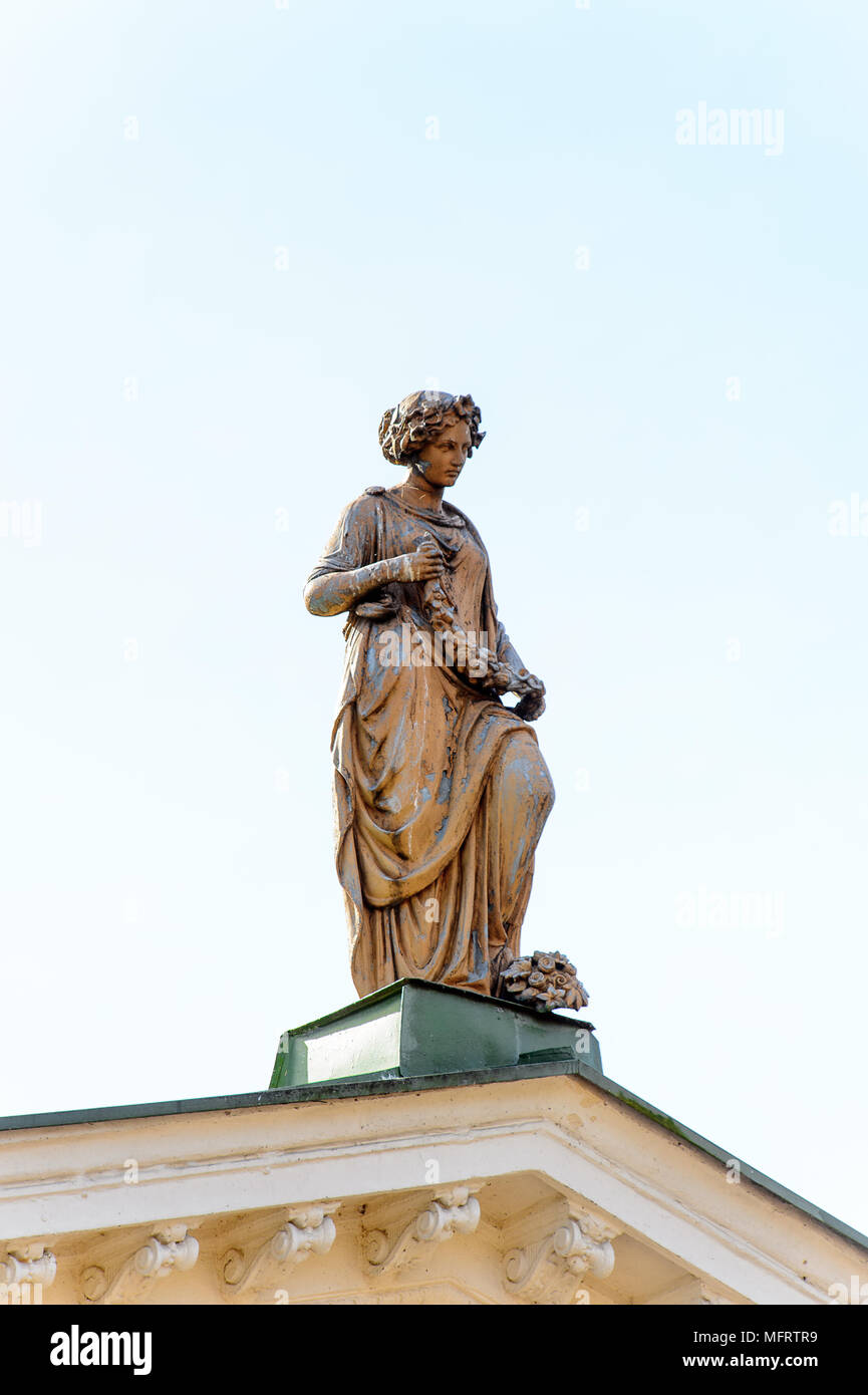 Statue in Helsinki, Finland Stock Photo - Alamy