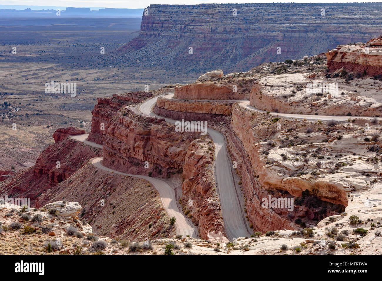 Moki dugway mokee dugway switchback hires stock photography and images Alamy