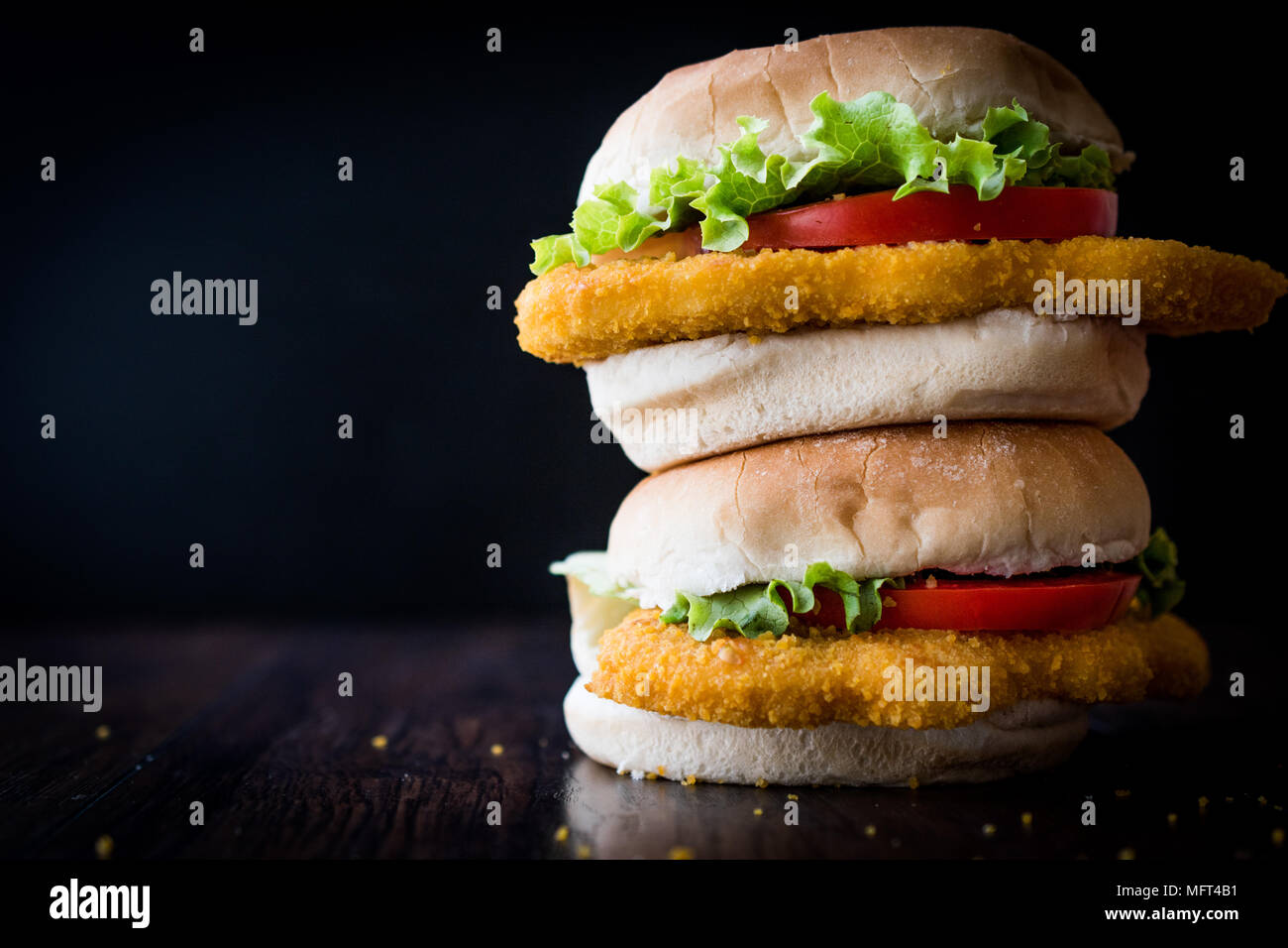 Chicken burgers mcdonald's hi-res stock photography and images - Alamy