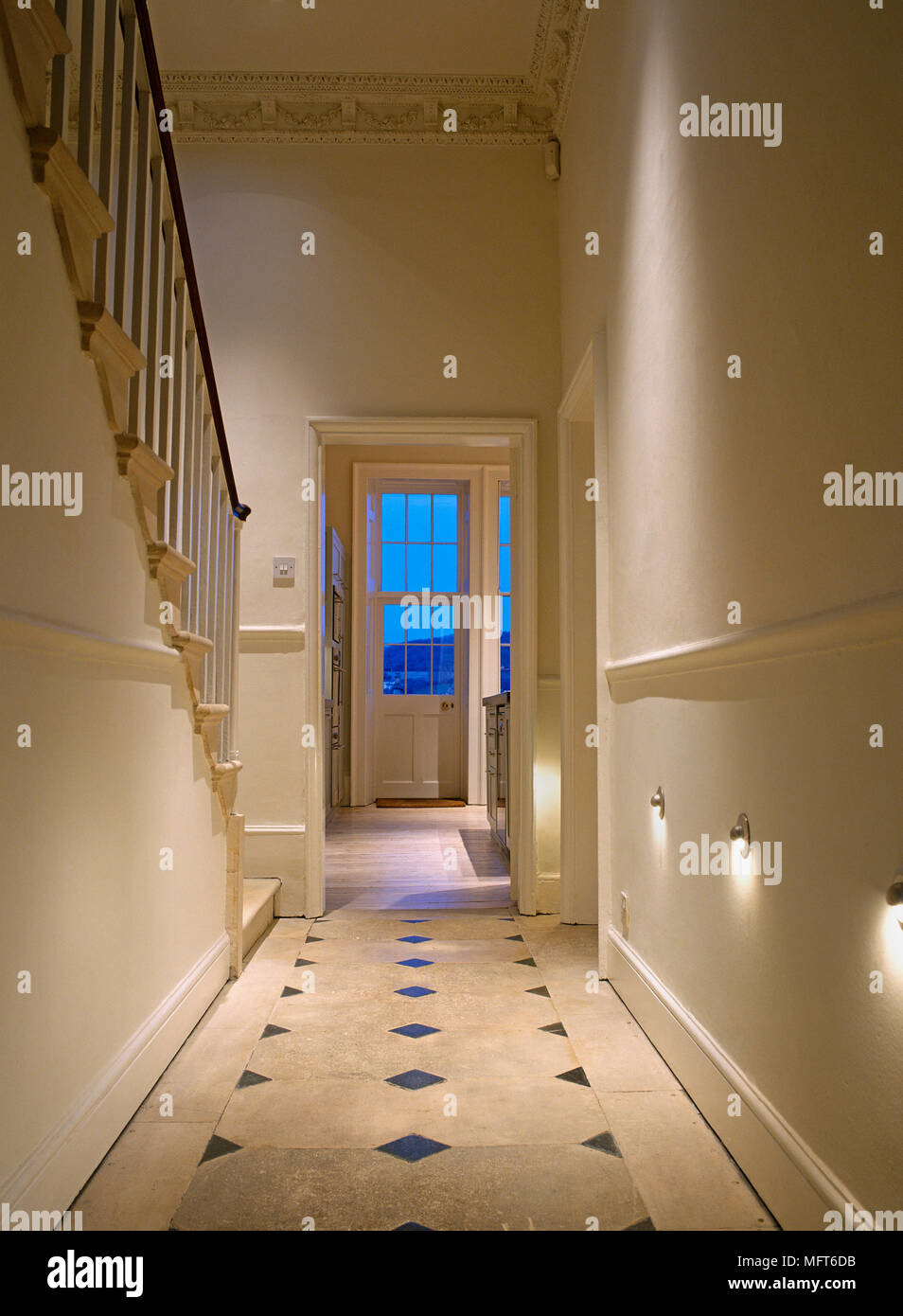 hallway floor lights