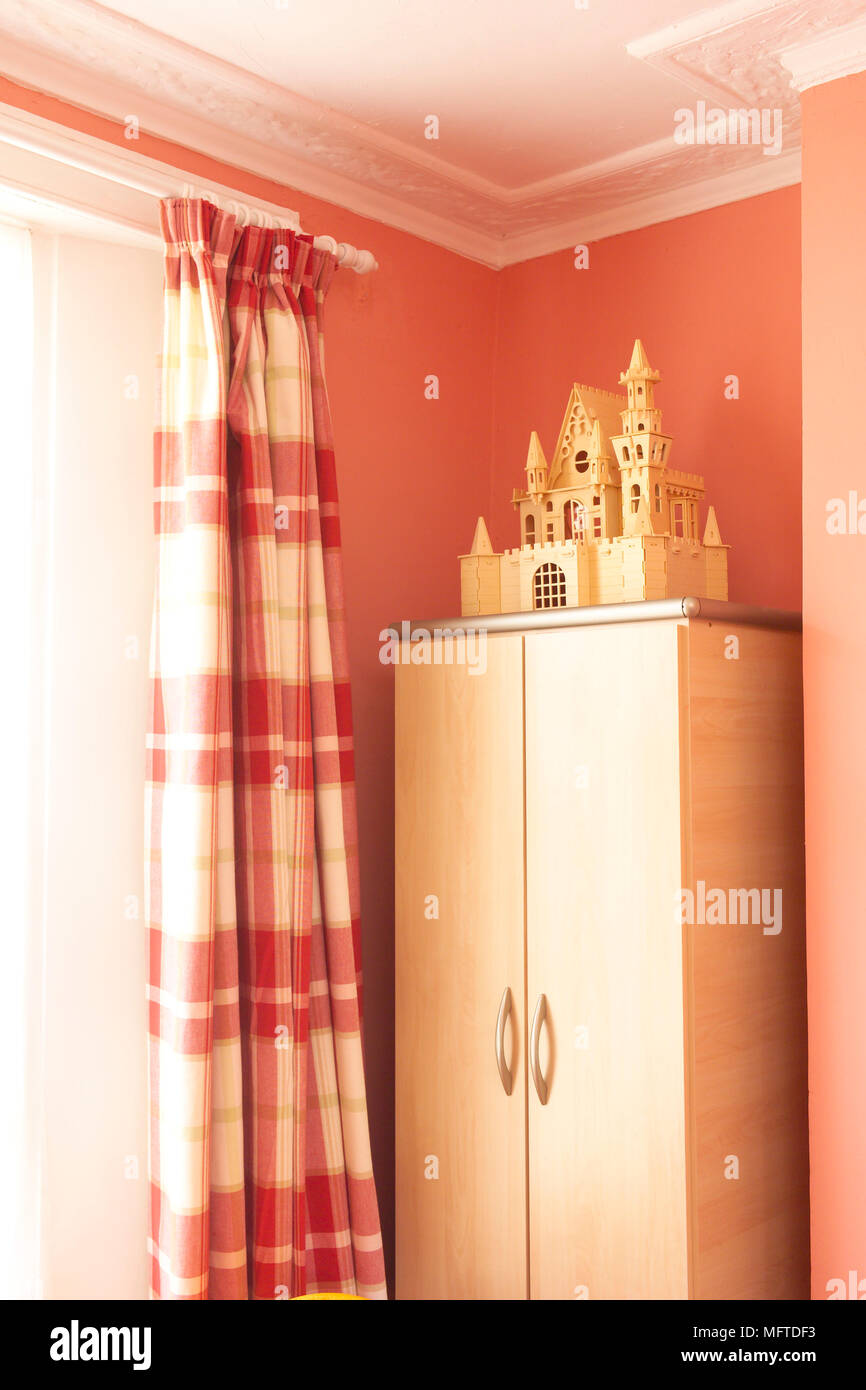 Freestanding Wardrobe In Corner Of Room Stock Photo 181860983 Alamy