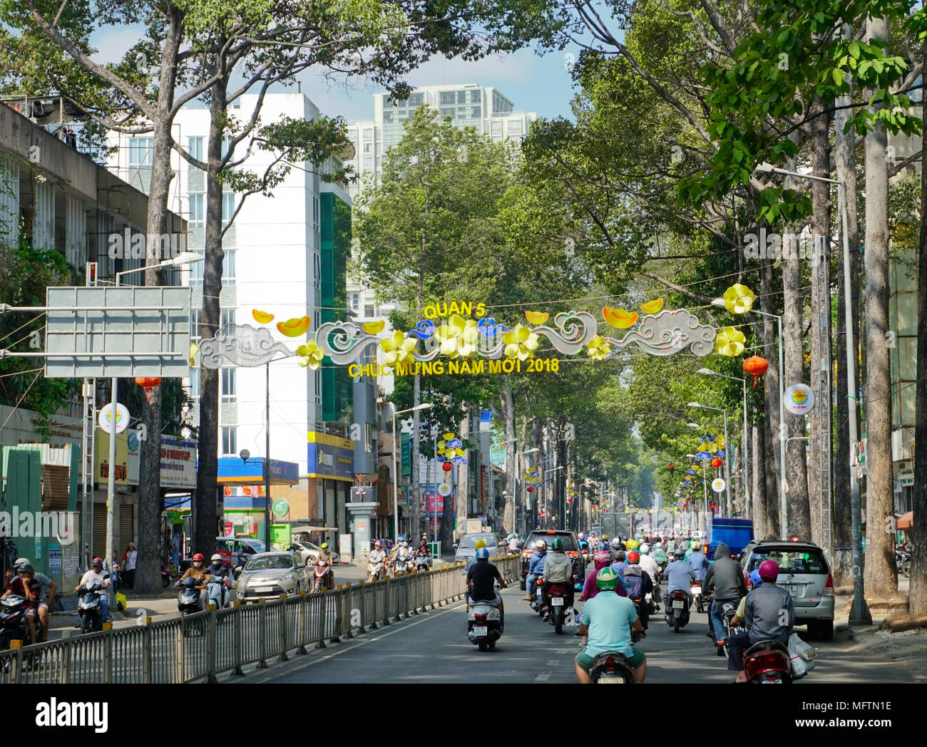 Tran hung dao boulevard saigon hi-res stock photography and images - Alamy