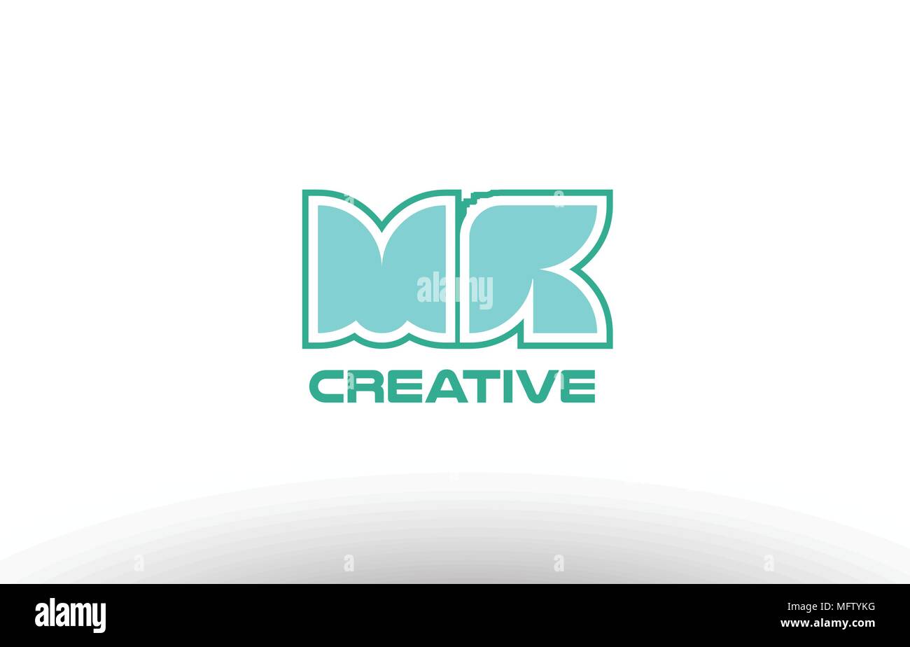joint joined letter combination green pastel alphabet letter mk m k ...