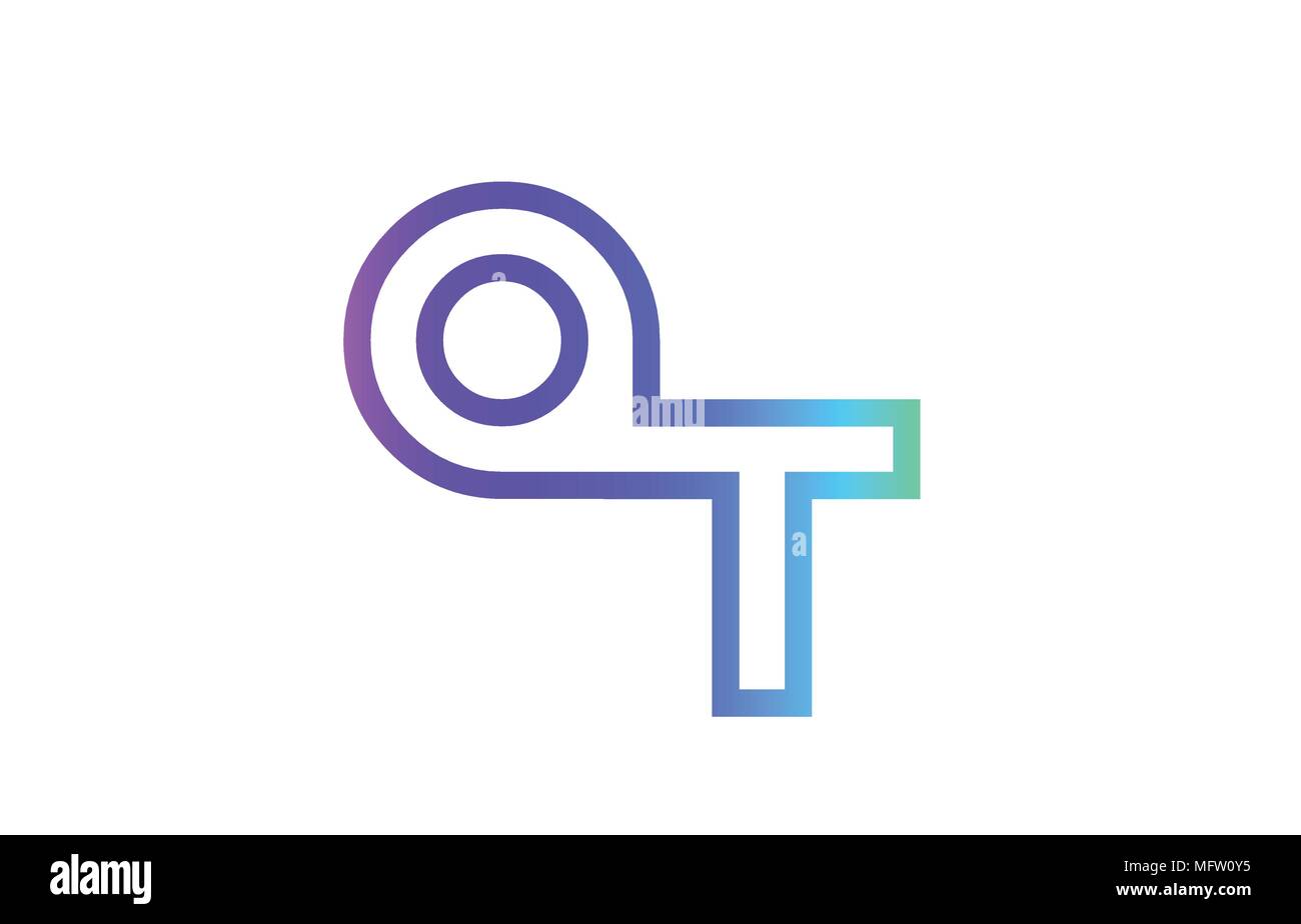 AT A T letter logo combination alphabet vector creative company icon ...