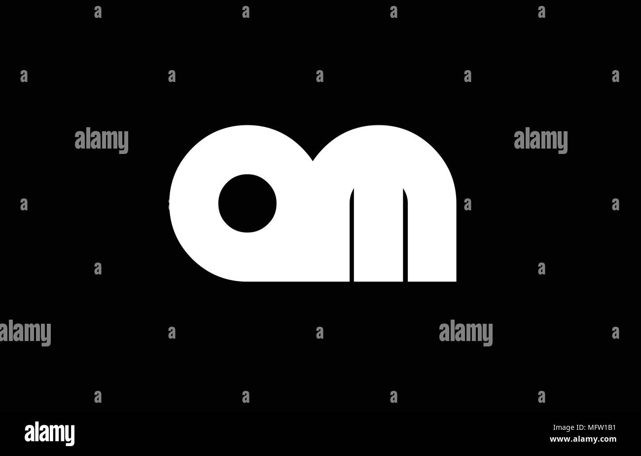 AM A M letter logo combination alphabet vector creative company icon ...