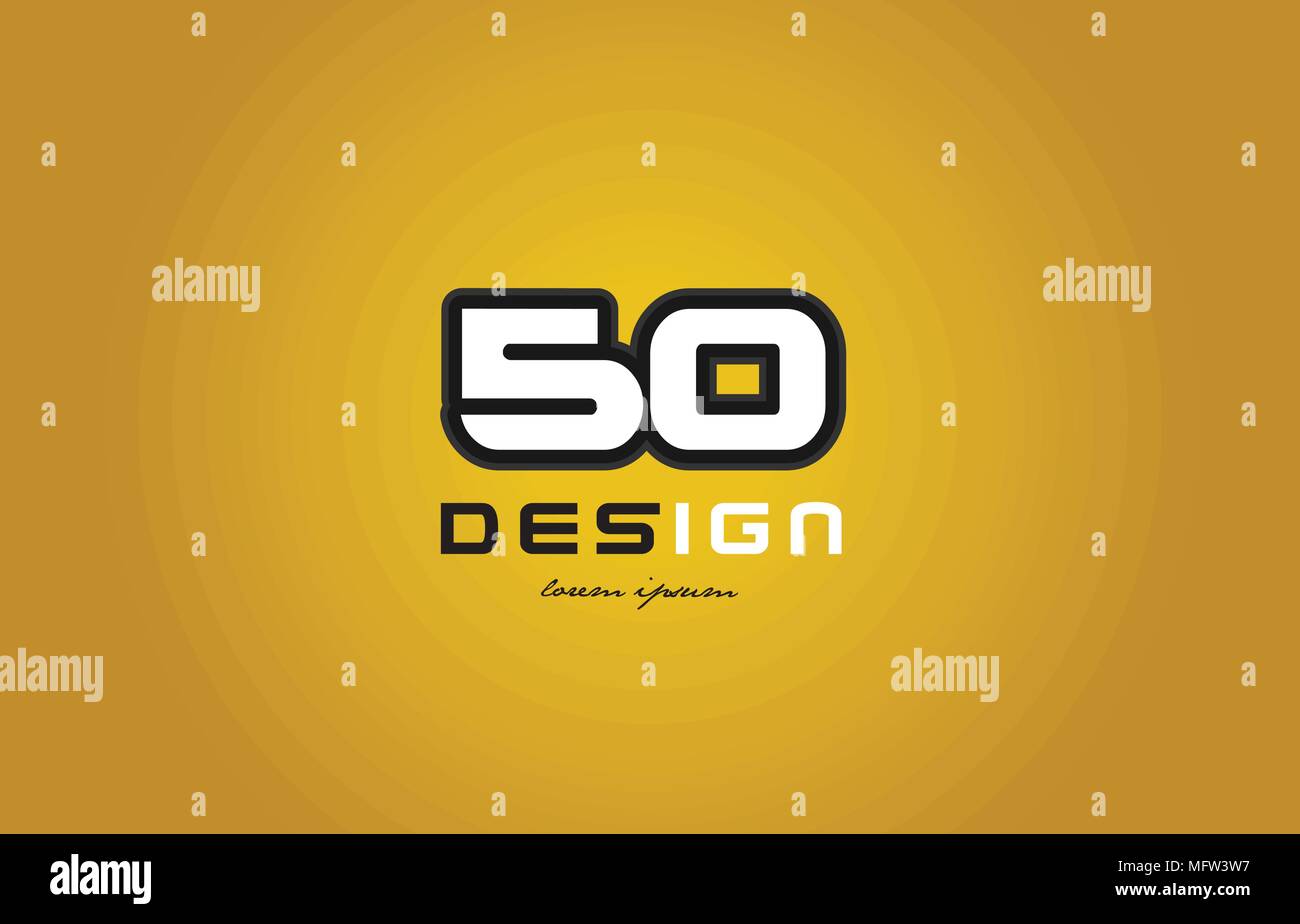 Digit 50 Stock Vector Images - Alamy