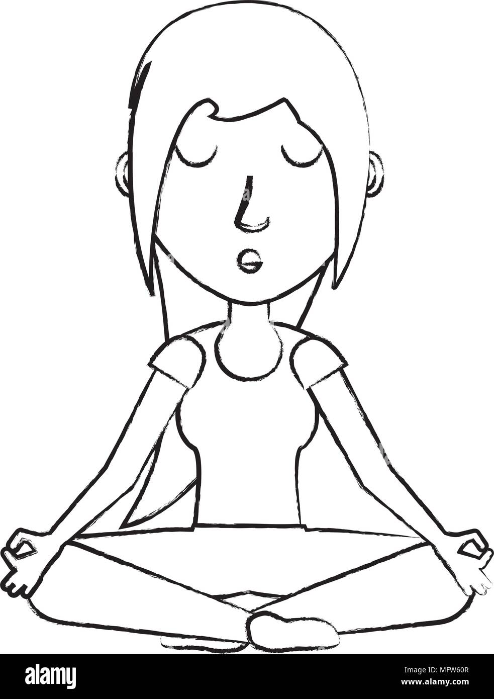 Yoga Sketch Images  Free Download on Freepik