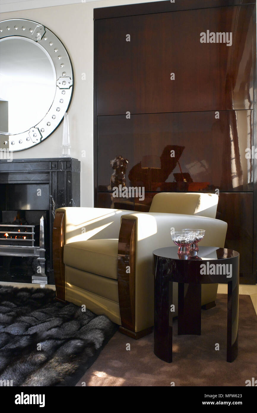 Circular Fireplace
