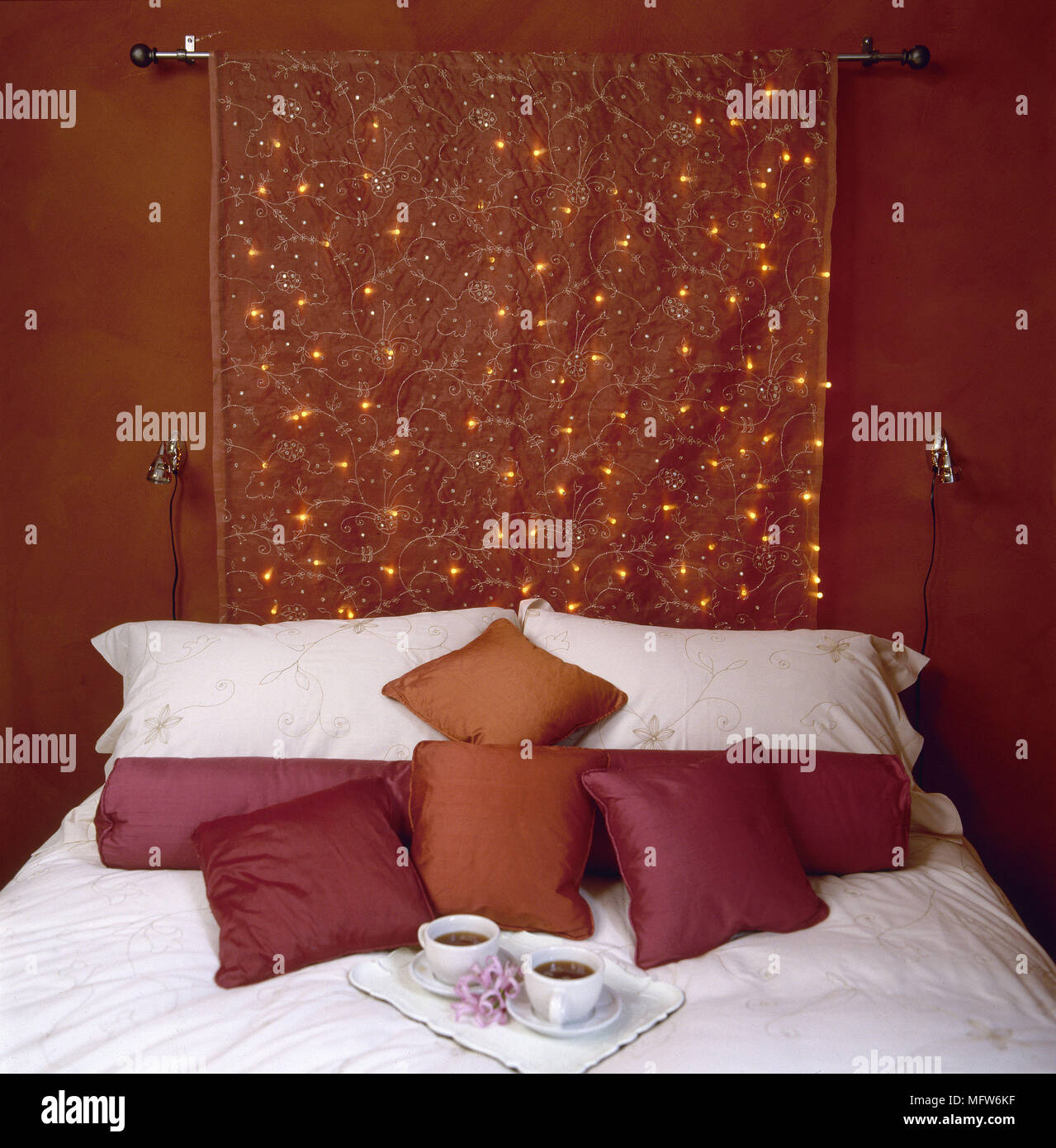 fairy lights wall hanging