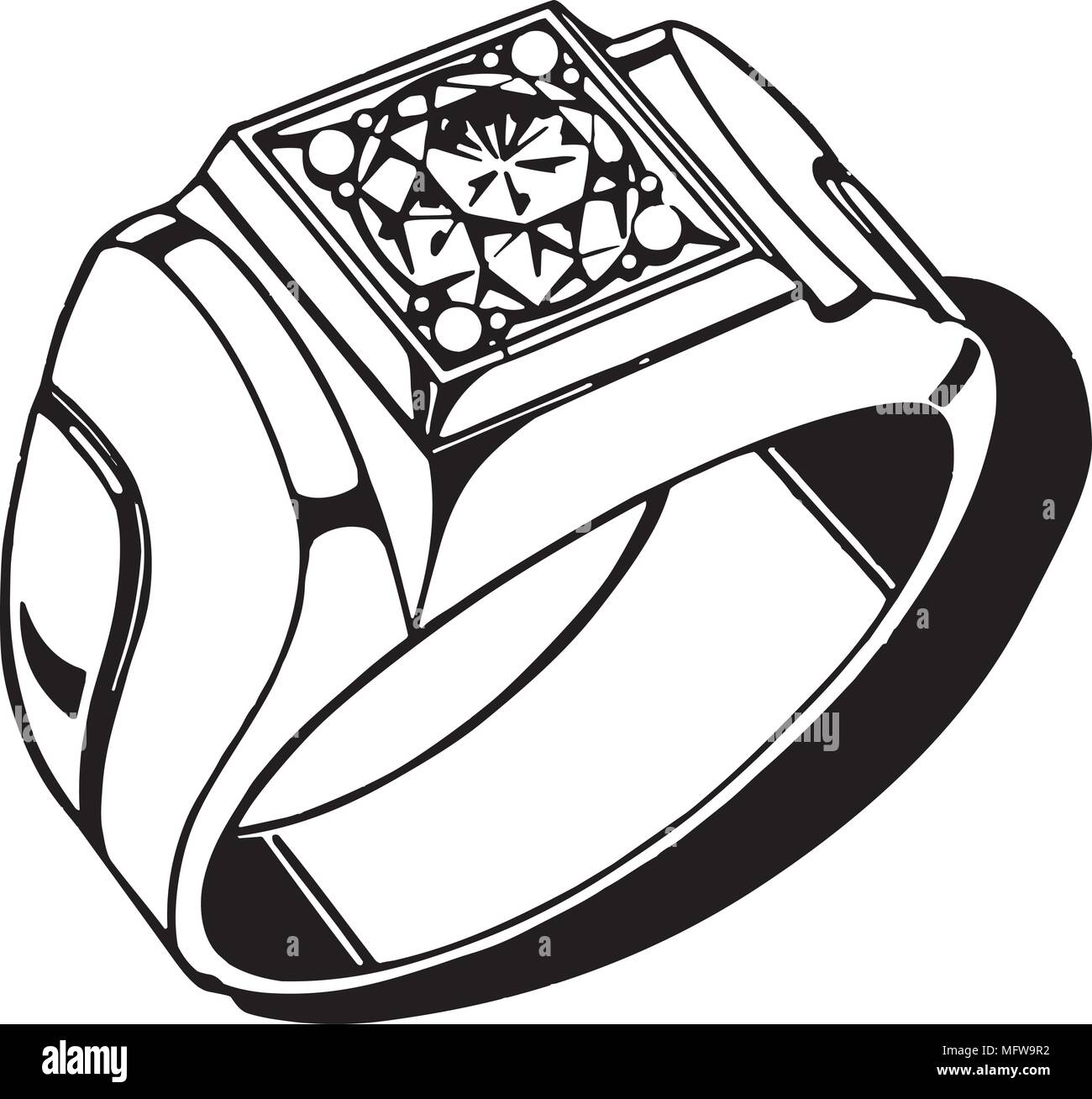 Diamond Engagement Ring Icon Isolated On White Background Stock  Illustration - Download Image Now - iStock