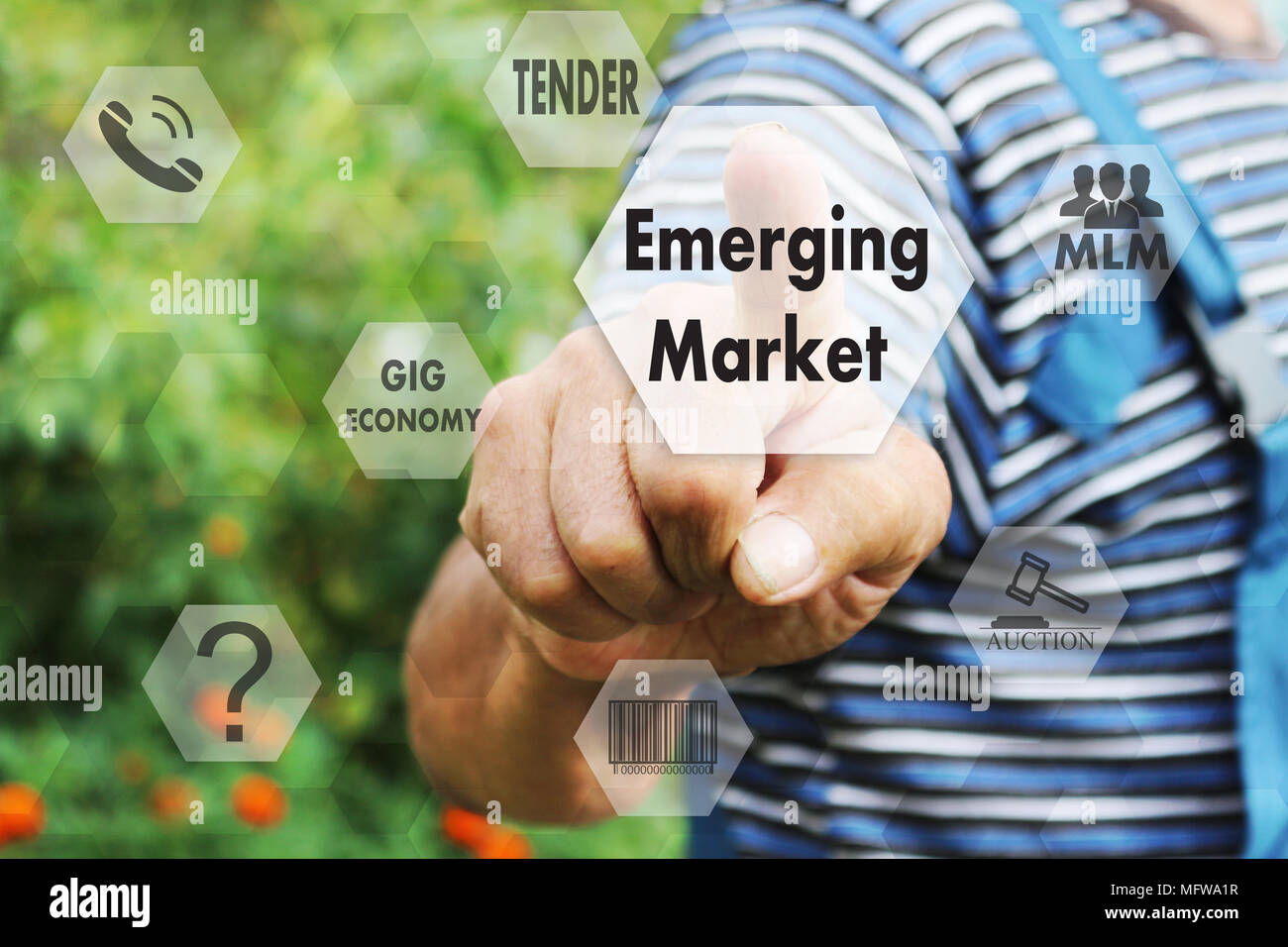 Emerging Button Strategic button placement hi-res stock photography and images - Alamy