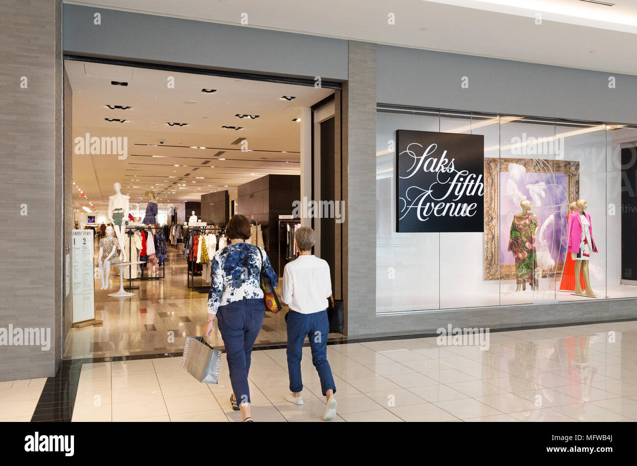 Interior of The Galleria shopping mall, Houston, Texas, USA Stock Photo -  Alamy
