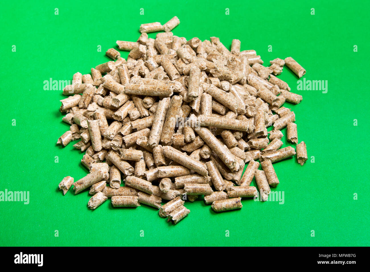 Wood pellets. Biofuels. The Cat Litter Stock Photo Alamy