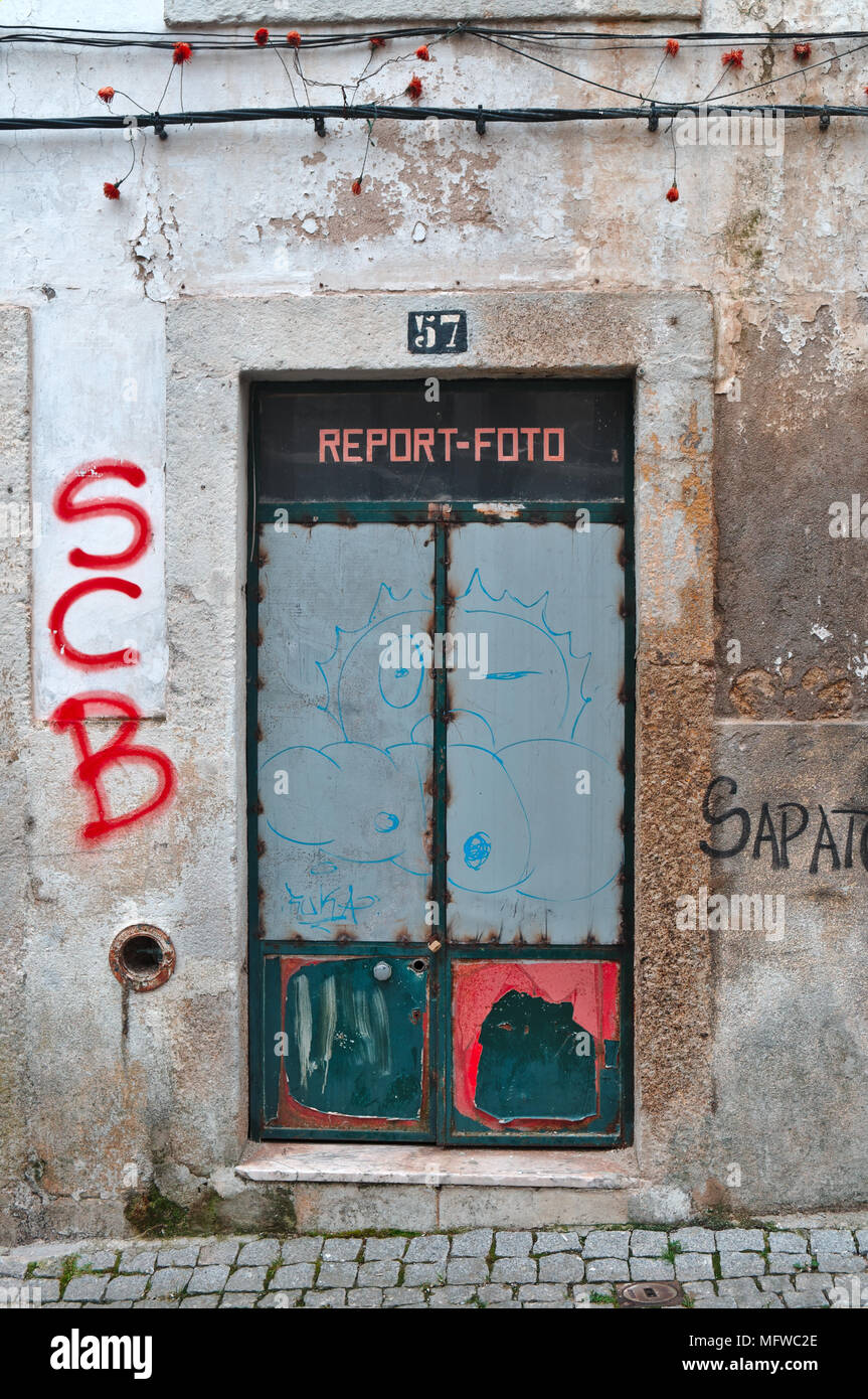 report-foto. Covilha, Portugal Stock Photo