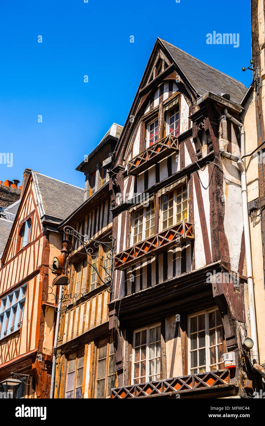 Joan D'Arc square, Rouen, France Stock Photo - Alamy