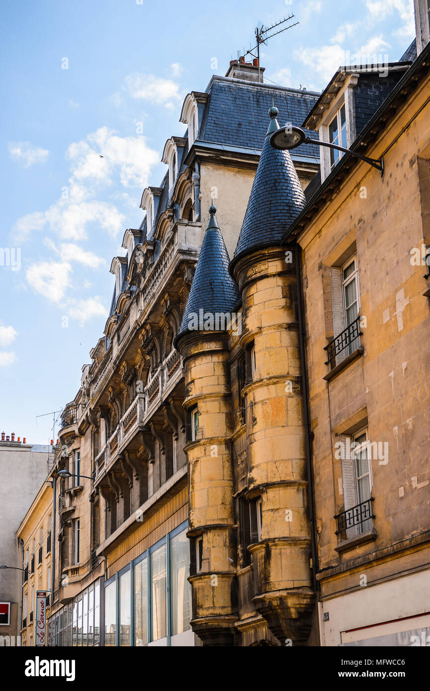 Architecture of Rheims, Champagne-Ardenne, France Stock Photo - Alamy