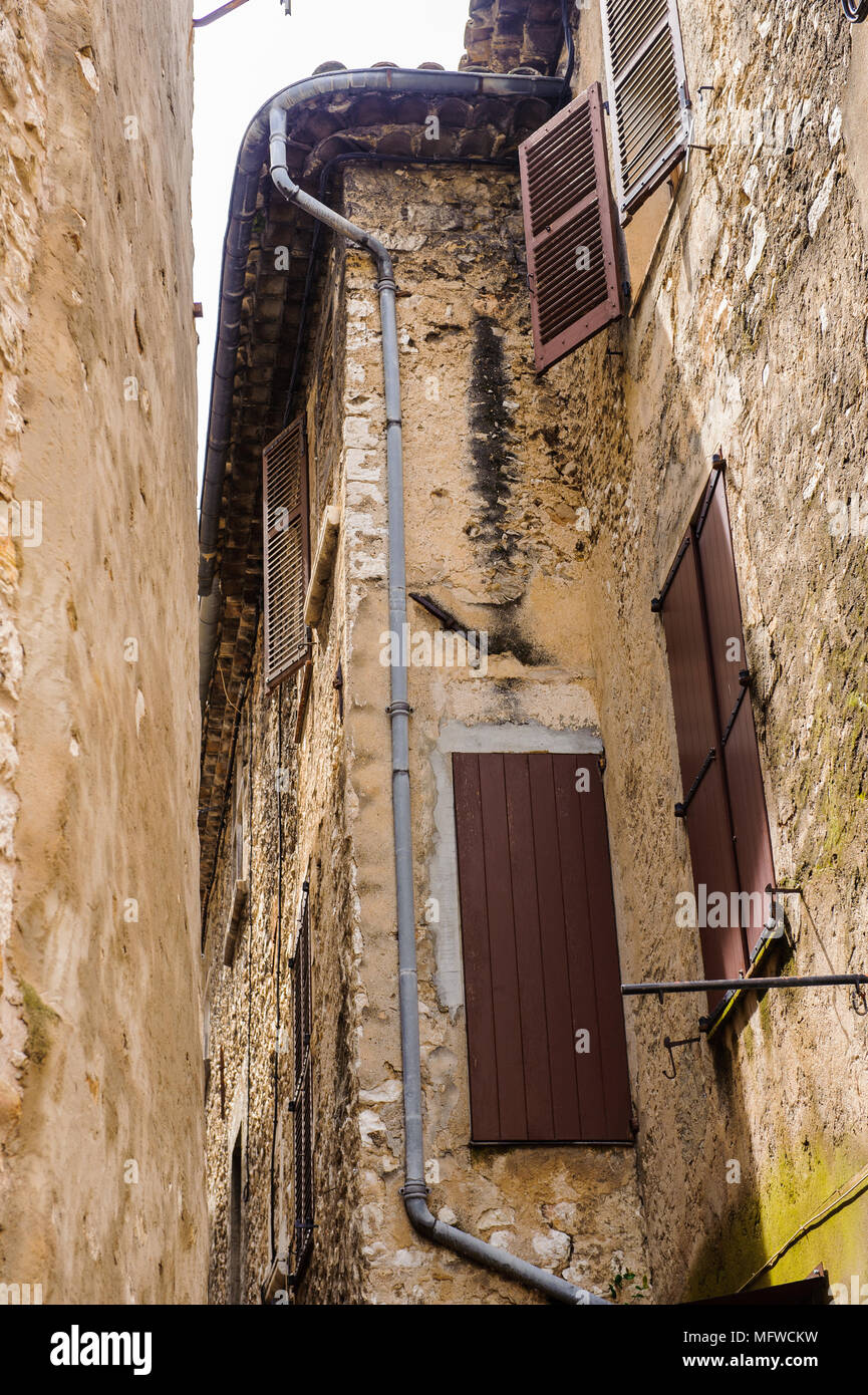 Old medieval house of Saint Paul de Vence, France Stock Photo Alamy