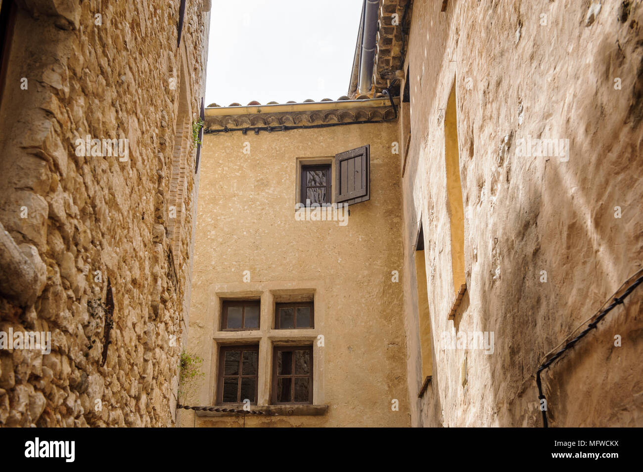 Old medieval house of Saint Paul de Vence, France Stock Photo Alamy