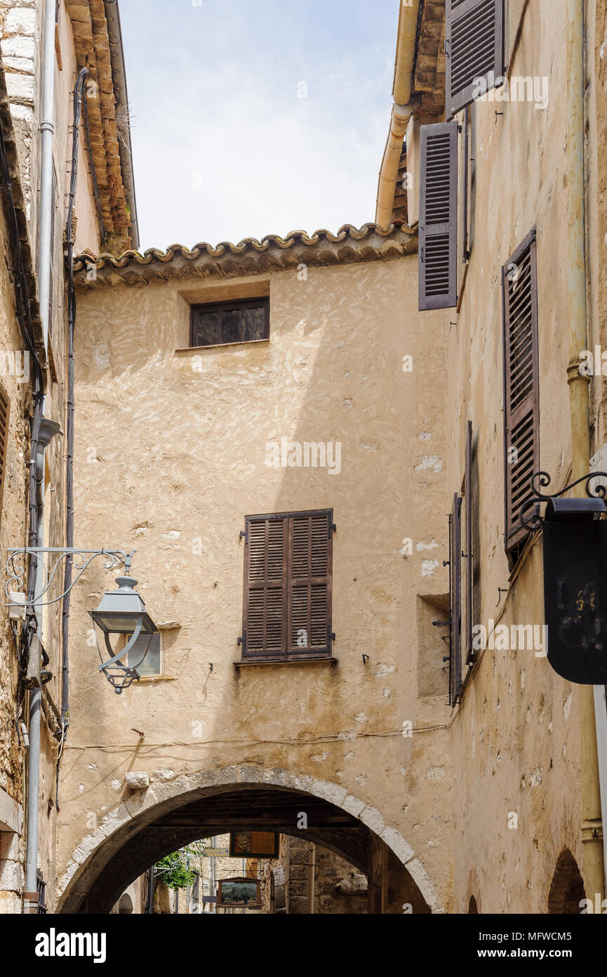 Old medieval house of Saint Paul de Vence, France Stock Photo Alamy