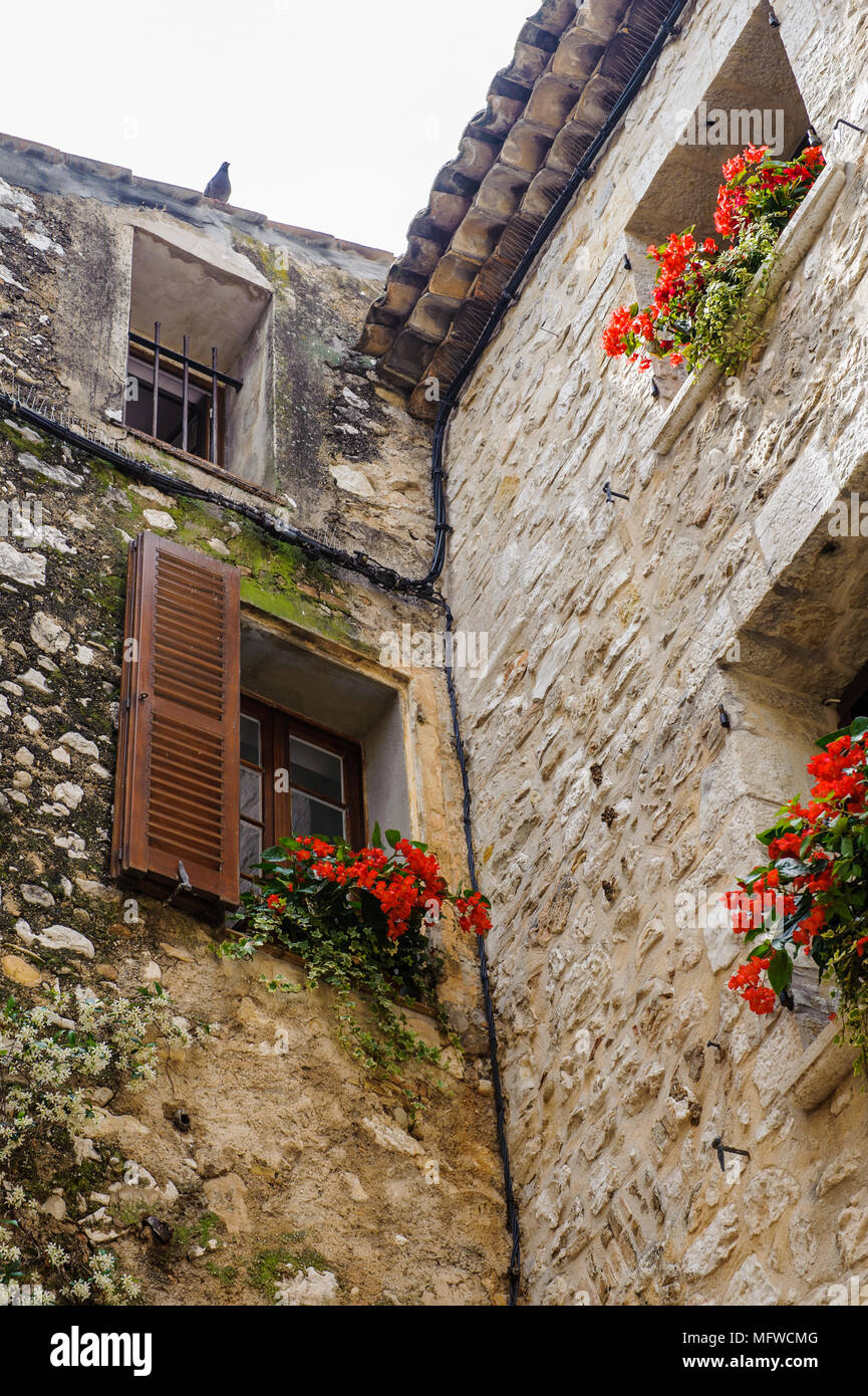 Old medieval house of Saint Paul de Vence, France Stock Photo Alamy