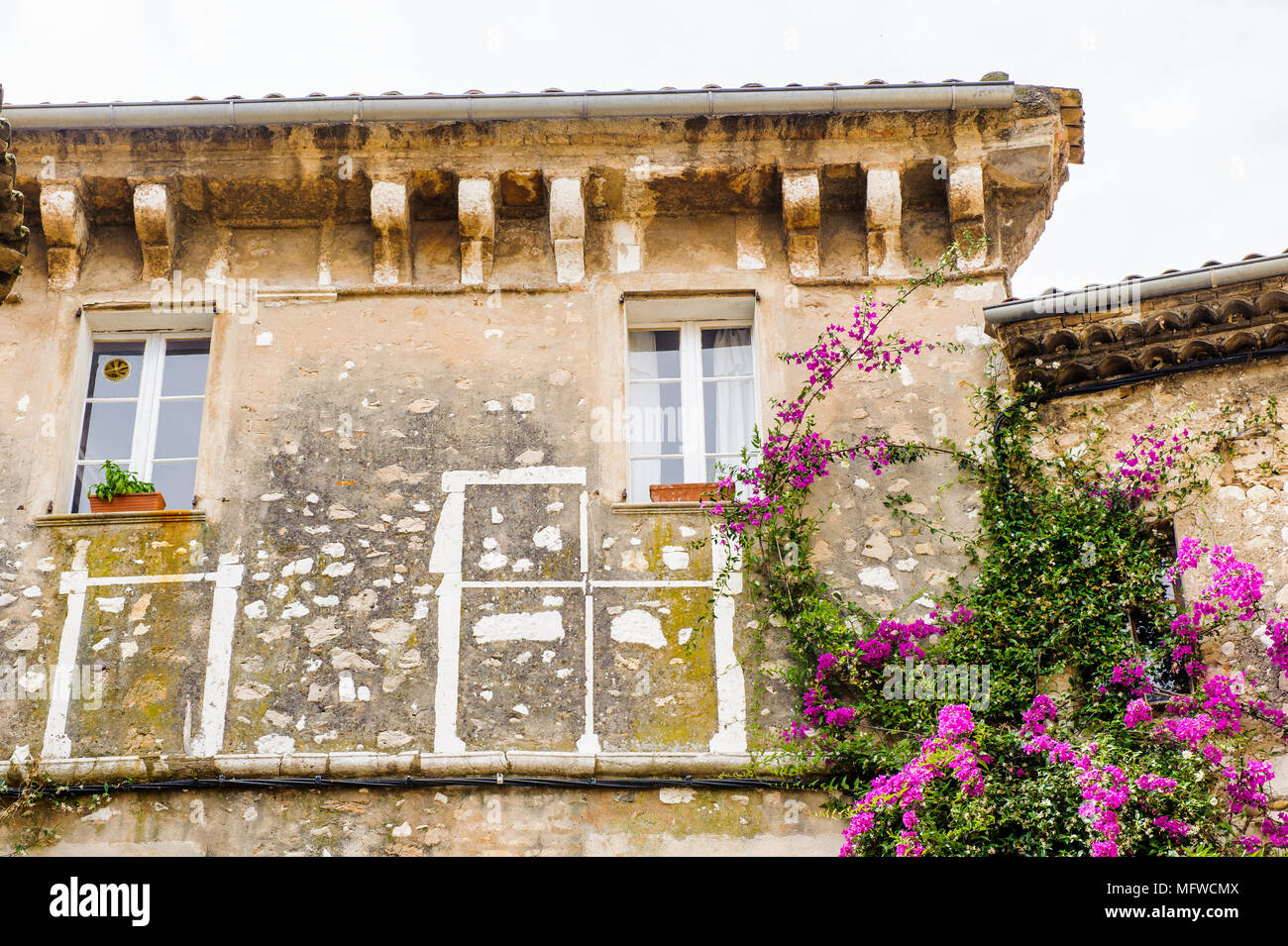 Old medieval house of Saint Paul de Vence, France Stock Photo Alamy