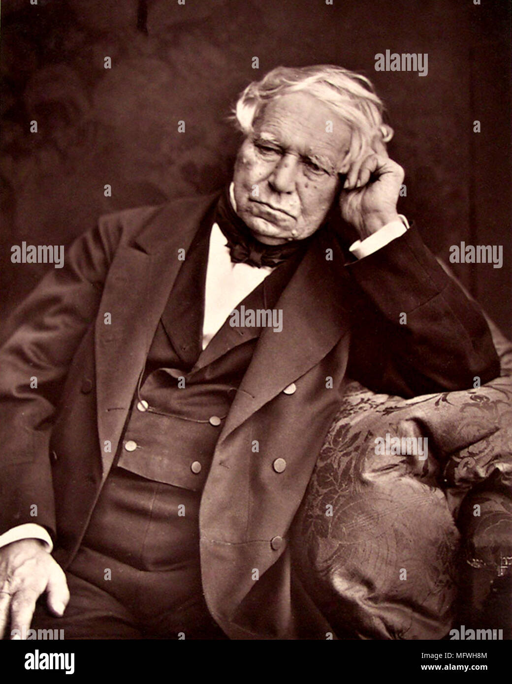 Jules Armand Dufaure, Jules Armand Stanislas Dufaure (1798 – 1881) French statesman. Stock Photo